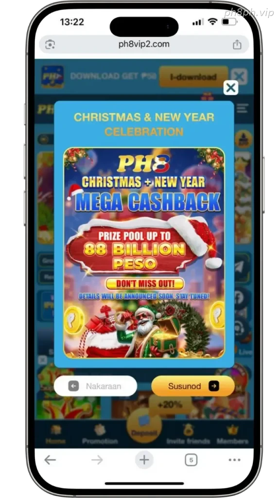 I download ang Ph8 App